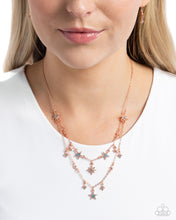 Load image into Gallery viewer, Raising the STAR - Copper necklace D045
