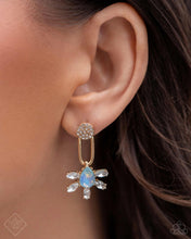 Load image into Gallery viewer, Heirloom Headline - Gold post earring May 2024 FF 900B
