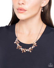 Load image into Gallery viewer, Serene Statement - Orange necklace 999
