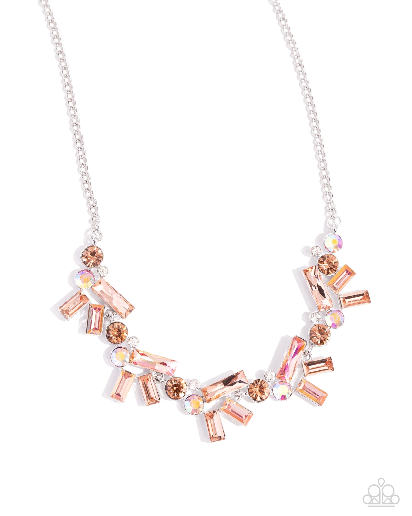 Serene Statement - Orange necklace 999