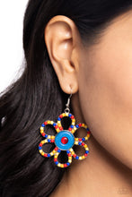 Load image into Gallery viewer, FLOWER Forward - Red earring MR1
