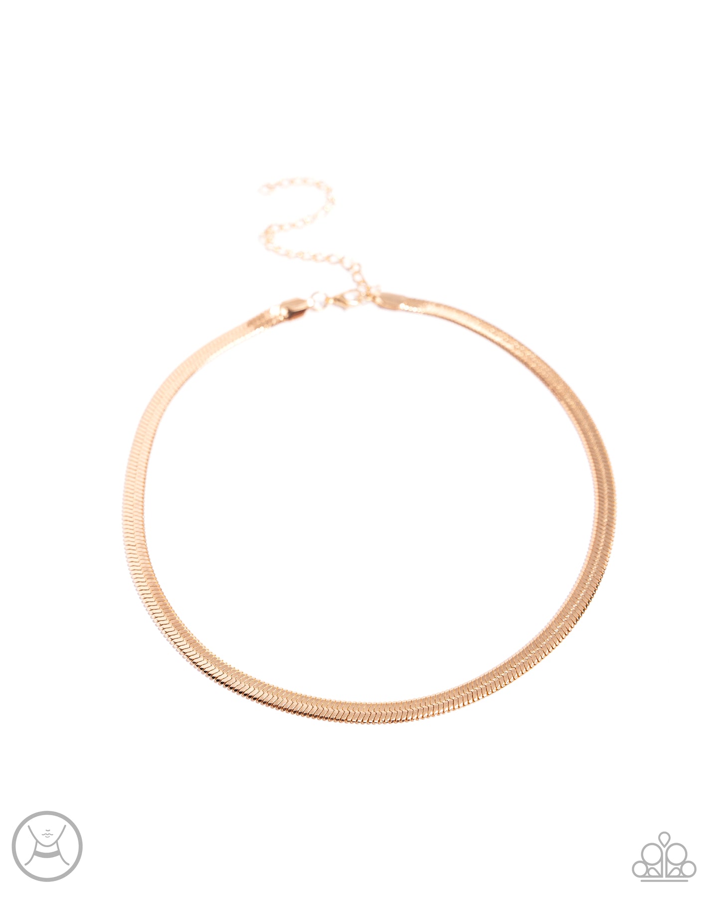Musings Moment - Gold choker necklace C020