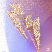 Load image into Gallery viewer, Electric Effulgence - Gold post earring May 2024 LOP Box 7
