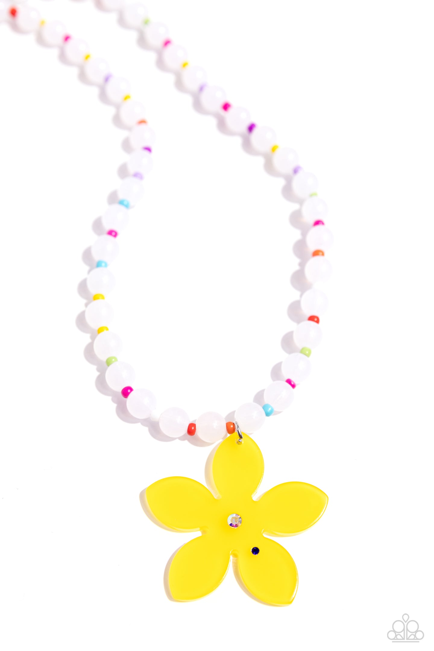 Nostalgic Novelty - Yellow necklace B129