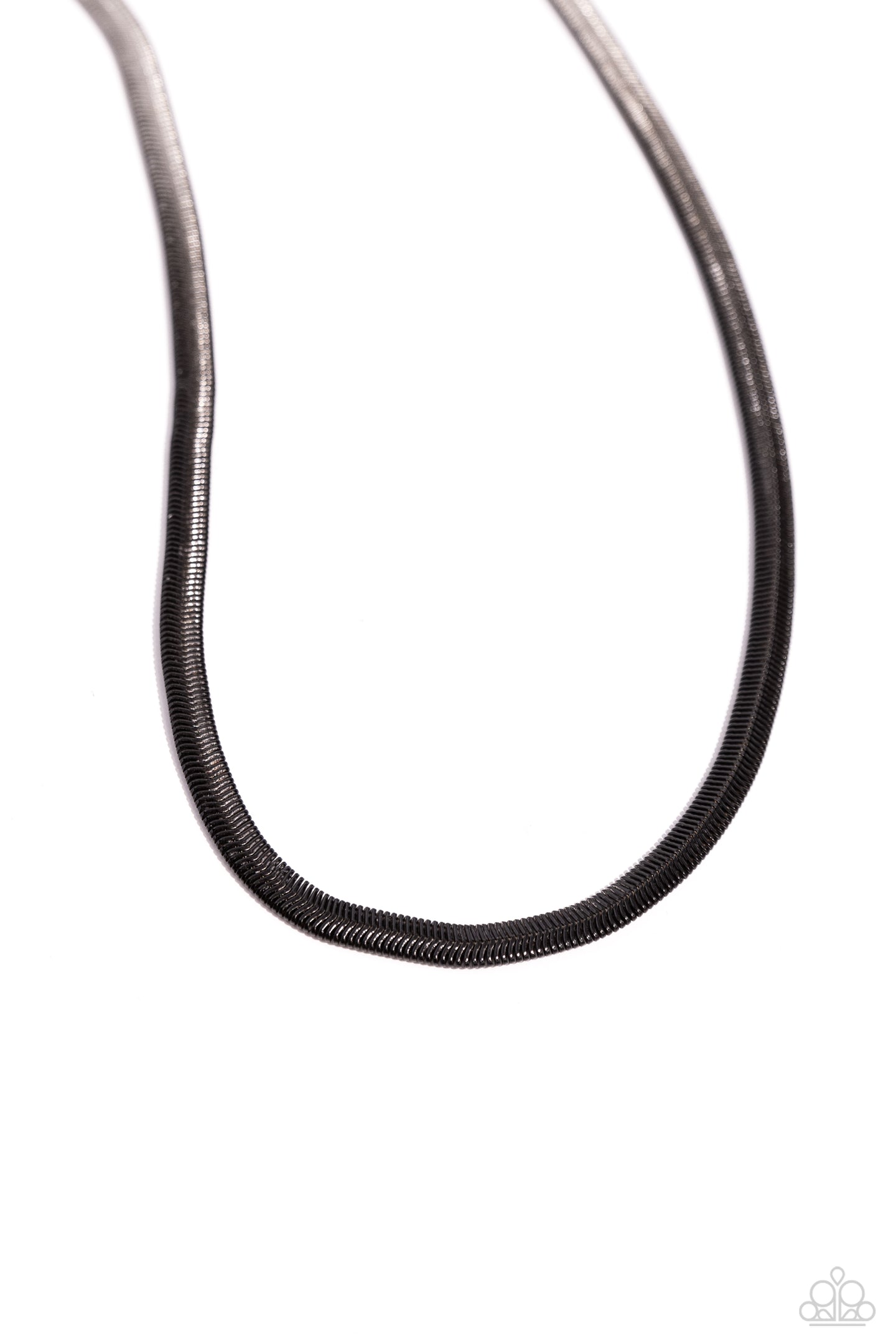 Spray Paint Sass - Black necklace C020