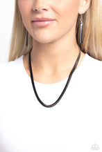 Load image into Gallery viewer, Spray Paint Sass - Black necklace C020
