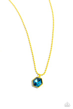 Load image into Gallery viewer, Sprinkle of Simplicity - Yellow necklace B038
