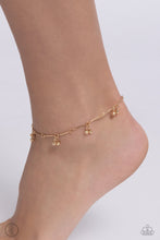 Load image into Gallery viewer, A SMILE A Minute - Gold anklet A088
