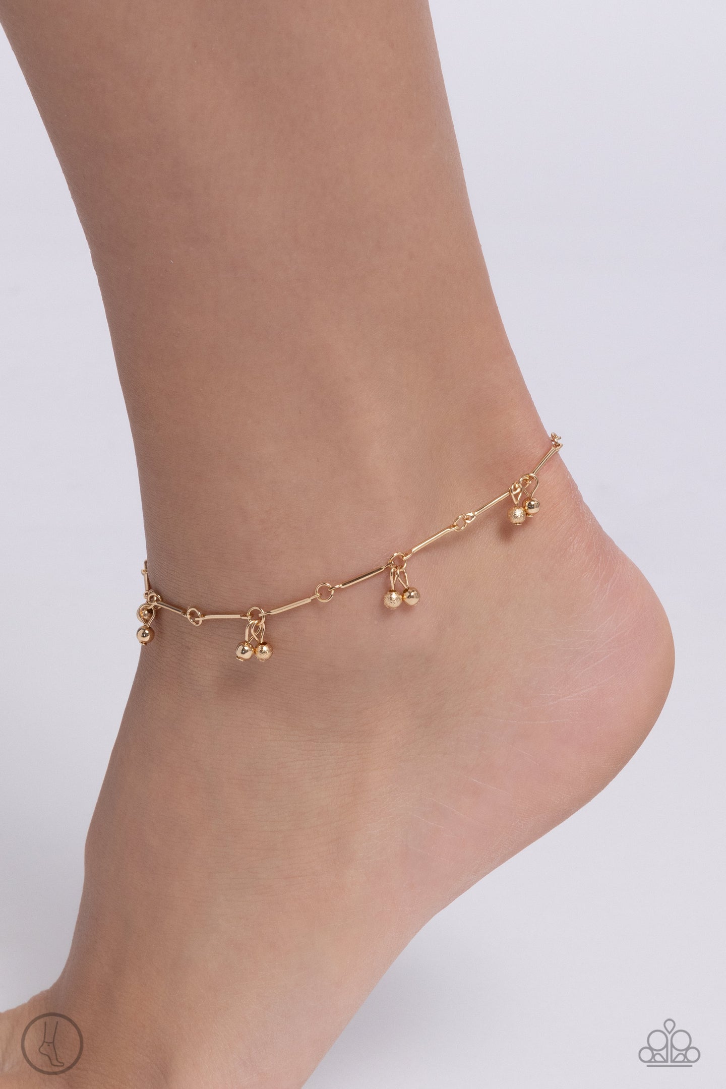 A SMILE A Minute - Gold anklet A088
