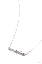 Load image into Gallery viewer, Birth Month Bling - November - Silver necklace E060
