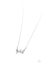 Load image into Gallery viewer, Birth Month Bling - July - Silver necklace BOX 5
