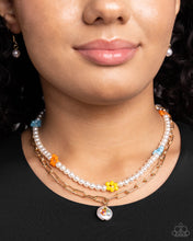 Load image into Gallery viewer, Painted Pageantry - Multi necklace D030
