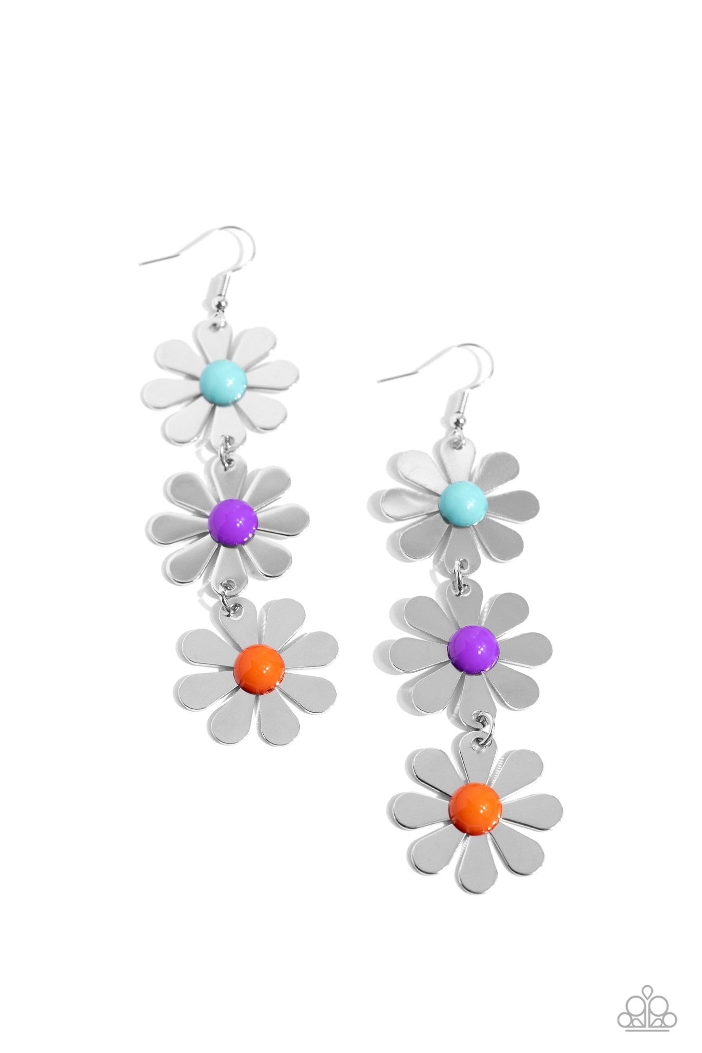 Daisy Dame - Purple earring D057