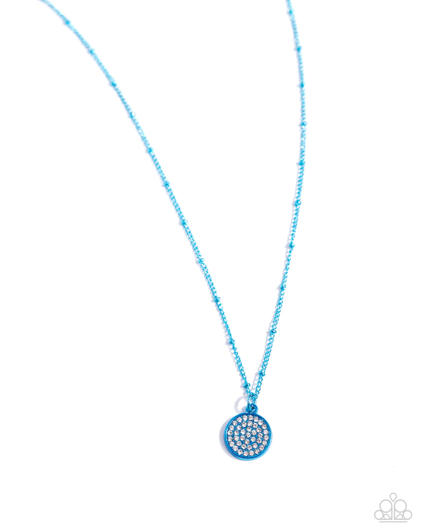 Bejeweled Basic - Blue necklace D025(2)