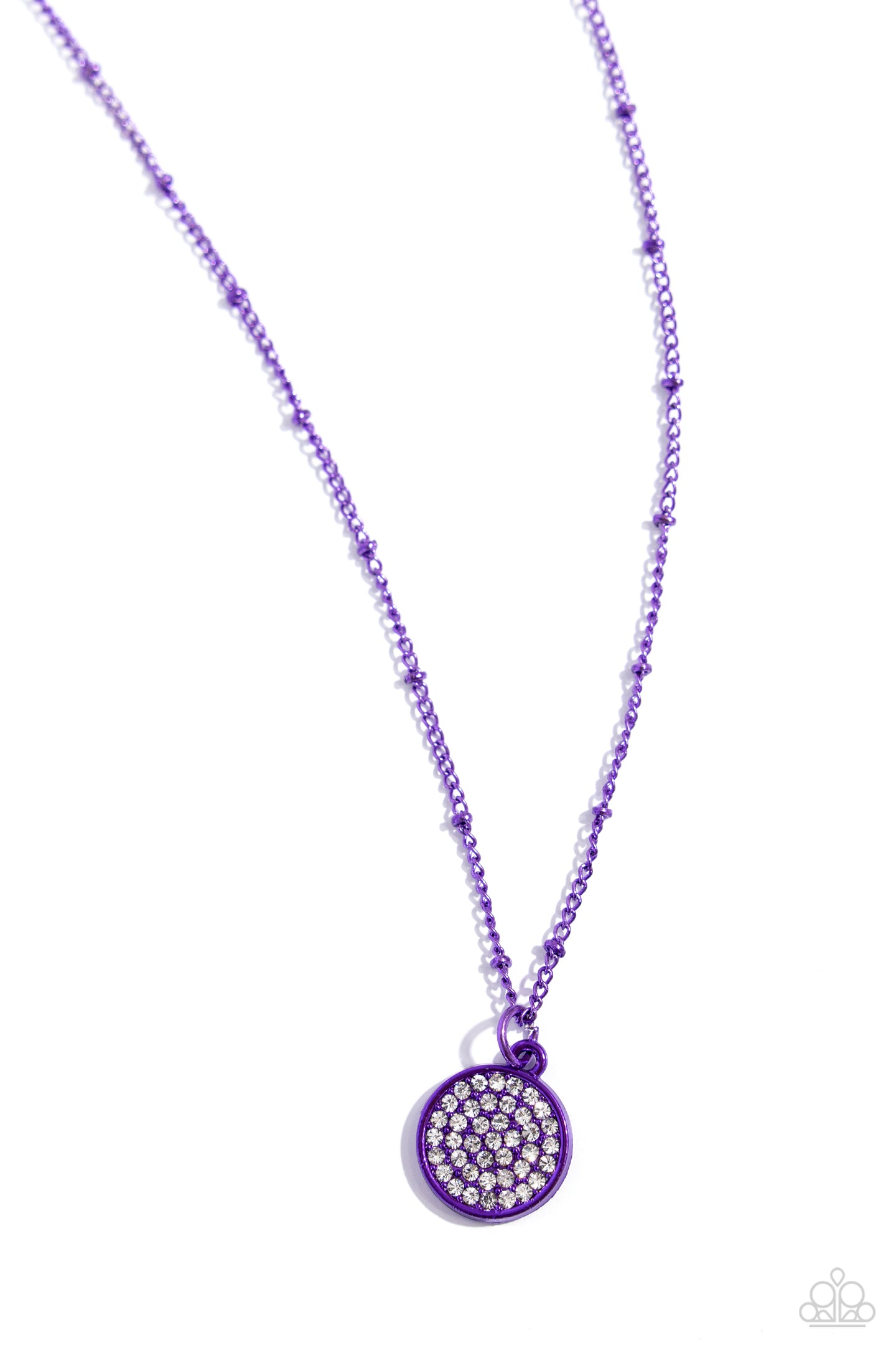 Bejeweled Basic - Purple necklace B115