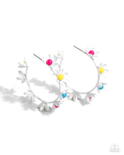 Load image into Gallery viewer, Flower Vine - Multi hoop earring C002
