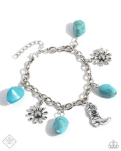 Load image into Gallery viewer, Badlands Beau - Blue bracelet JUNE 2024 FF D034
