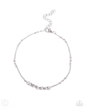 Load image into Gallery viewer, Satellite Shimmer - Silver anklet Box 3
