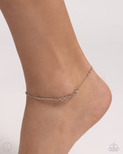Load image into Gallery viewer, Satellite Shimmer - Silver anklet Box 3
