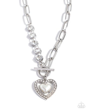 Load image into Gallery viewer, Soft-Hearted Style - White necklace B127
