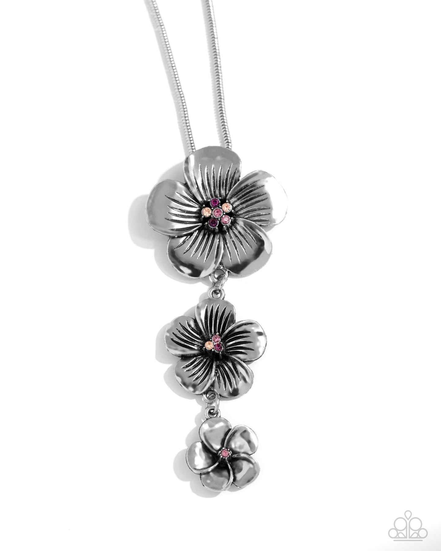 Wallflower Whimsy - Purple necklace E060