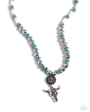 Load image into Gallery viewer, Longhorn Longevity - White necklace Box6
