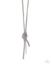 Load image into Gallery viewer, Knotted Keeper - White necklace LRShelf
