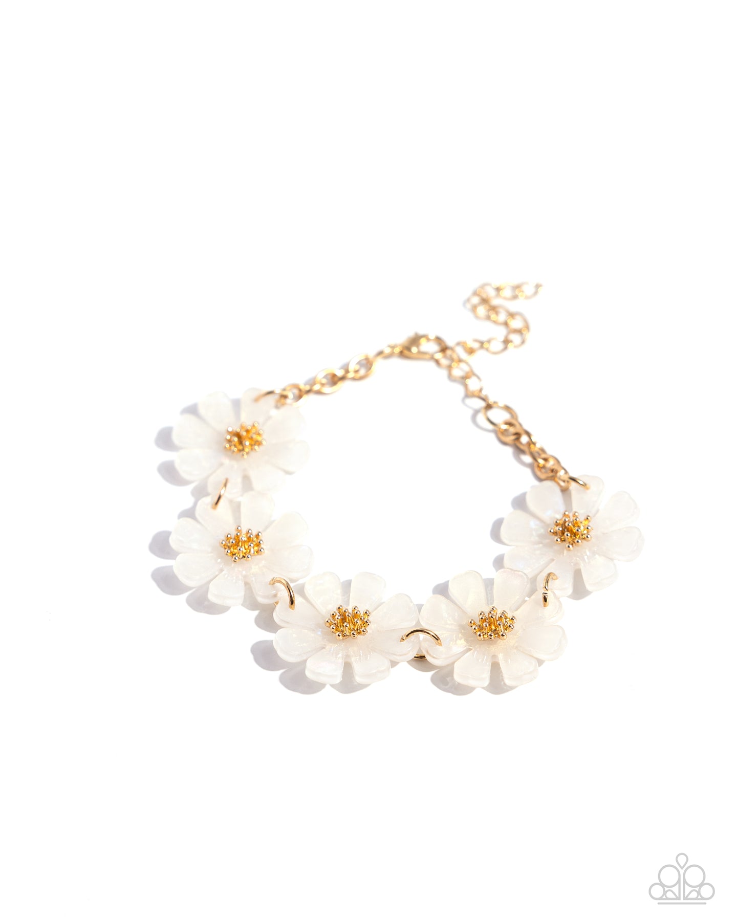 Poppin Pastel - White bracelet B054