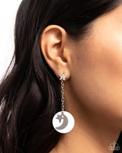 Load image into Gallery viewer, Celestial Change - White earring B060/61
