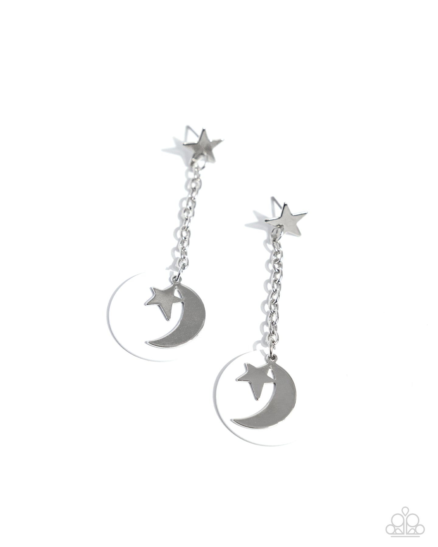 Celestial Change - White earring B060/61