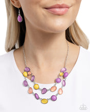 Load image into Gallery viewer, Variety Vogue - Purple necklace D024
