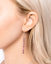 Load image into Gallery viewer, Elongated Eloquence - Red necklace LR
