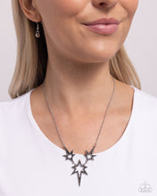 Load image into Gallery viewer, Explosive Exhibit - Silver  necklace E008
