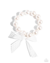 Load image into Gallery viewer, Girly Glam - White bracelet B104
