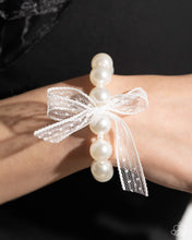 Load image into Gallery viewer, Girly Glam - White bracelet B104
