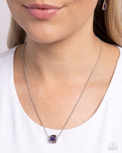 Load image into Gallery viewer, Warden Wheel - Purple necklace A031
