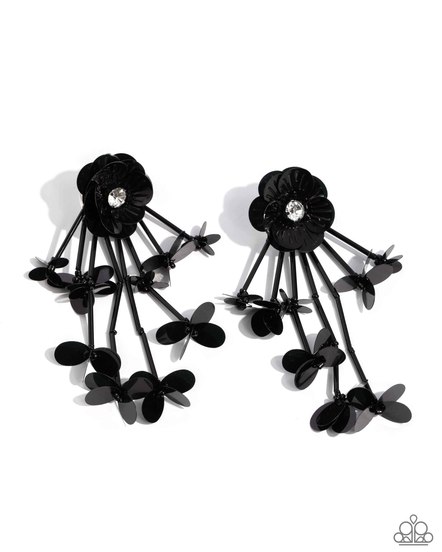 Floral Future - Black post earring April 2024 LOP Box 2