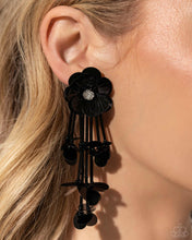 Load image into Gallery viewer, Floral Future - Black post earring April 2024 LOP Box 2
