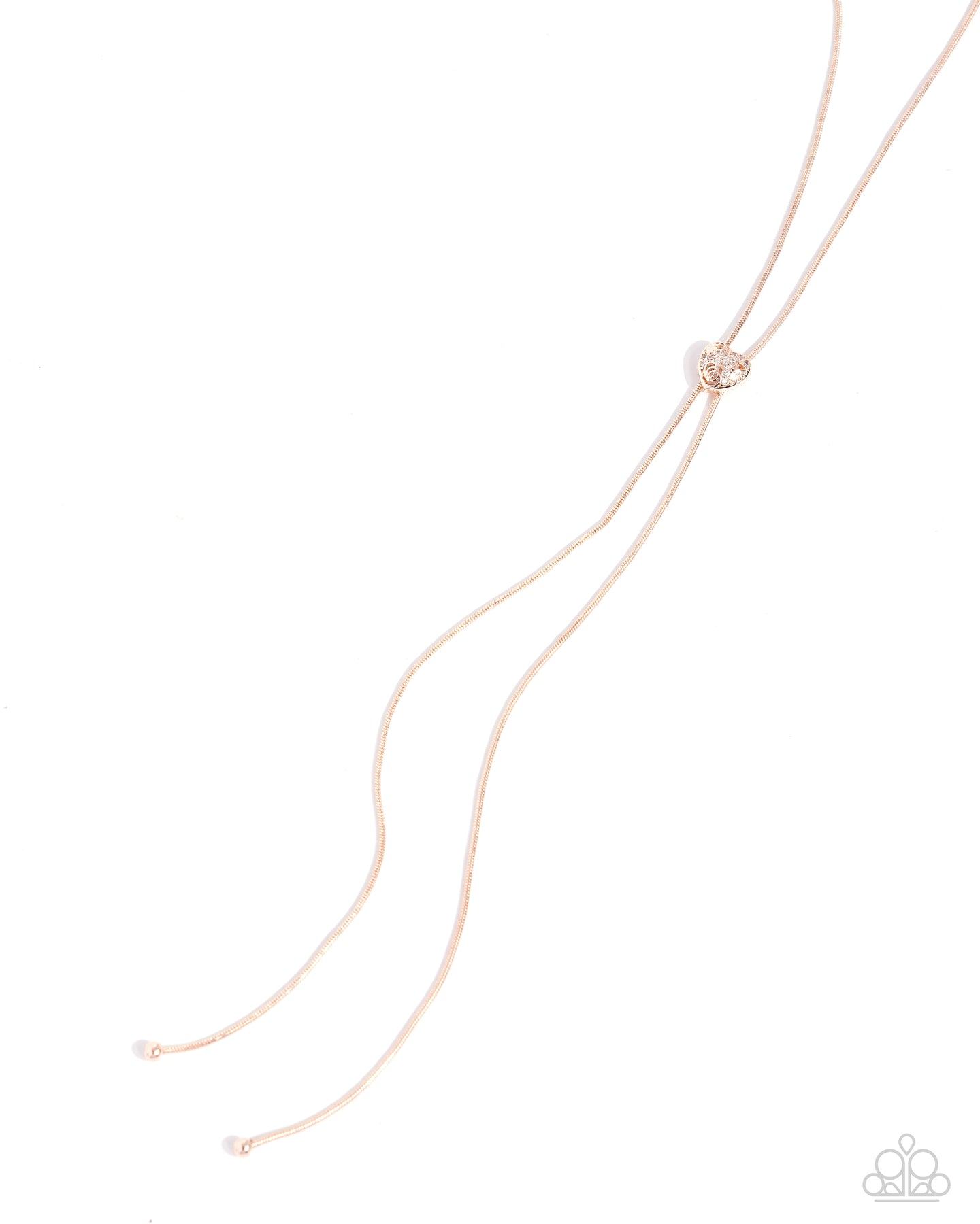 Raised Rose - Rose Gold  necklace E008