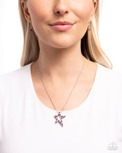 Load image into Gallery viewer, Patriotic Passion - Multi necklace B102
