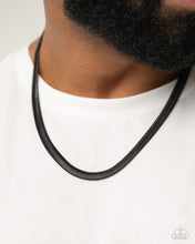 Load image into Gallery viewer, Industrial Index - Black urban necklace G044
