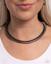 Load image into Gallery viewer, Choker Of The Century - Black necklace UP
