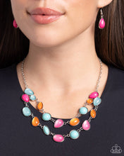 Load image into Gallery viewer, Variety Vogue - Pink necklace D041
