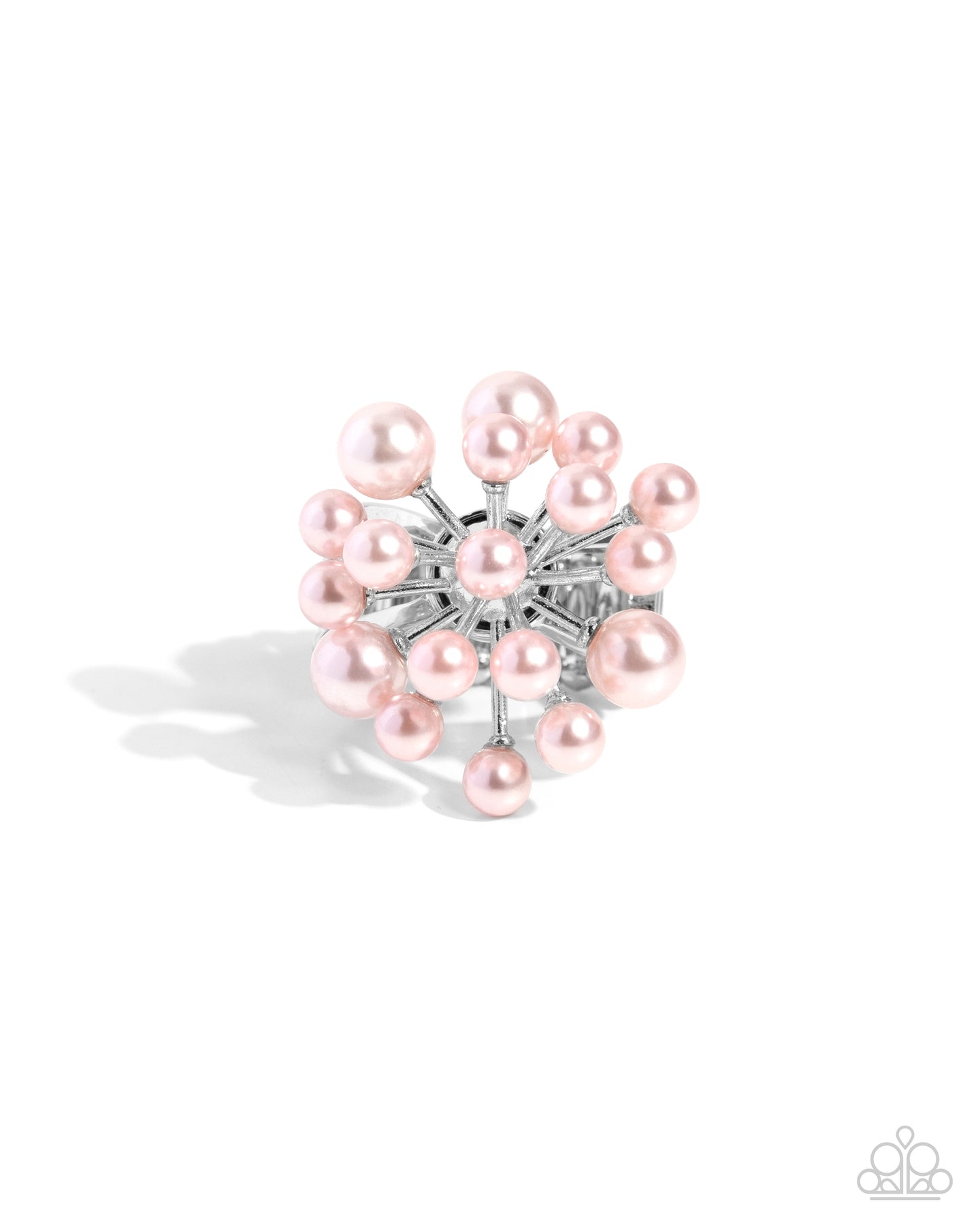 Bubbly Beau - Pink ring E013