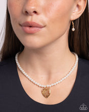 Load image into Gallery viewer, Filigree Infatuation - Gold necklace E078
