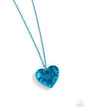 Load image into Gallery viewer, Valentines View - Blue necklace D015/A072
