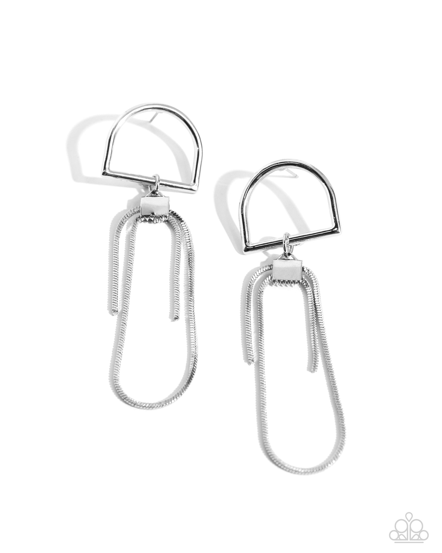 Minimalistic Maven - Silver post earring D016