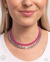 Load image into Gallery viewer, Exaggerated Effort - Pink necklace Box 1
