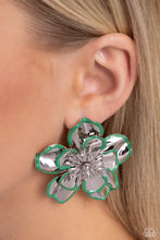 Load image into Gallery viewer, Merry Model - Green Post earring
