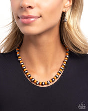 Load image into Gallery viewer, Contemporary Confidence - Orange necklace Box 2
